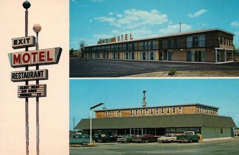 Exit Motel - Postcard